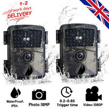 2X Wildlife Trail Camera 20MP 1080P Game Outdoor Night Vision Motion Hunting Cam