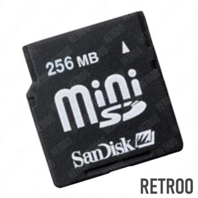 SanDisk Mini-SD 256MB Memory card Type-MiniSD Mobile/Cellular Phones SDSDM256 - Image 1 of 2