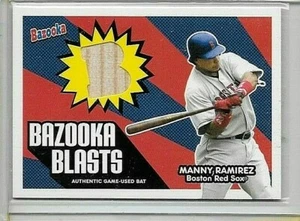 MANNY RAMIREZ 2005 TOPPS BAZUCA BLASTS JUEGO USADO BATE ~ REDSOX - Imagen 1 de 1