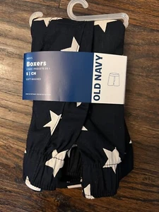 Boxers OLD NAVY para hombre nuevos con etiquetas, lavado suave, PEQUEÑOS, 100 % algodón, azules con estrellas blancas - Imagen 1 de 2