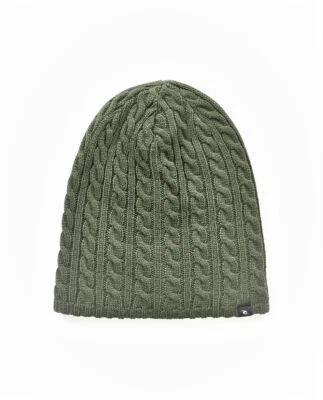 Rip Curl Men's Knit Slouch Skull Beanie ~ Laaky Slouch olive - Изображение 1 из 2