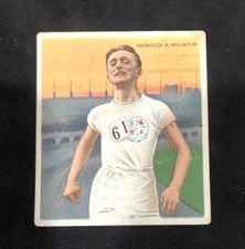 Harold A Wilson 1910 T218 Hassan Cigarettes Champion Athlete Card Tobacco Card