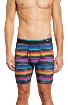 Calzoncillos boxer Stance L10806 Sierras multicolores para hombre talla pequeña Foto 1 de 4