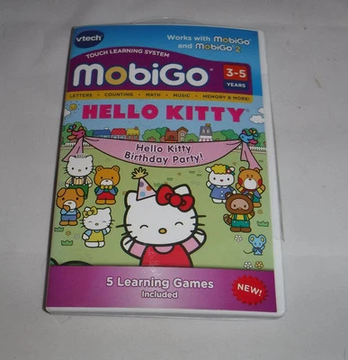 VTech MobiGo Software Cartridge Hello Kitty Birthday Party  - Image 1 of 3