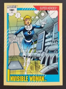 Invisible Woman 1991 Superheroes Marvel Impel Card #41 (NM) - Picture 1 of 2