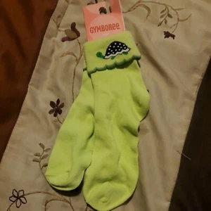 Gymboree Girls NWT New With Tags Prep Club Turtle Socks Size 8-9 Years - Picture 1 of 1