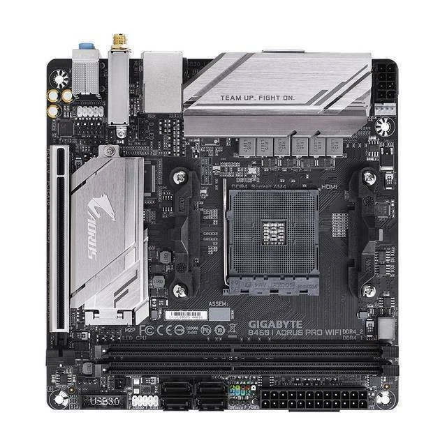 GIGABYTE B450 Socket AM4 (B450IAORUSPROWIFI) Motherboard