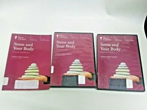 Stress and Your Body (The Great Courses, 12 DVD's + Guidebook) - Picture 1 of 3