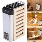 Mini Sauna Heater 110V3KW Electric Dry Sauna Stove Adjustable for Home Hotel Spa