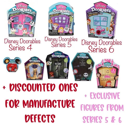 Disney Doorables Series 4,5,6 & Exclusive Sets-YOU PICK!!! + Discounted Ones! Cover