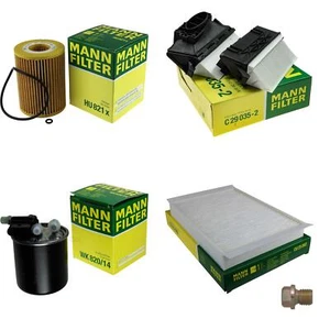 MANN-FILTER Inspektionspaket Filterset für Mercedes GLE 350 D 4matic W166 166 - Bild 1 von 12