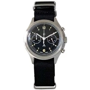 NAVAL WATCH Royal Air Force Chronograph Type MIL07SV/BK - Picture 1 of 2