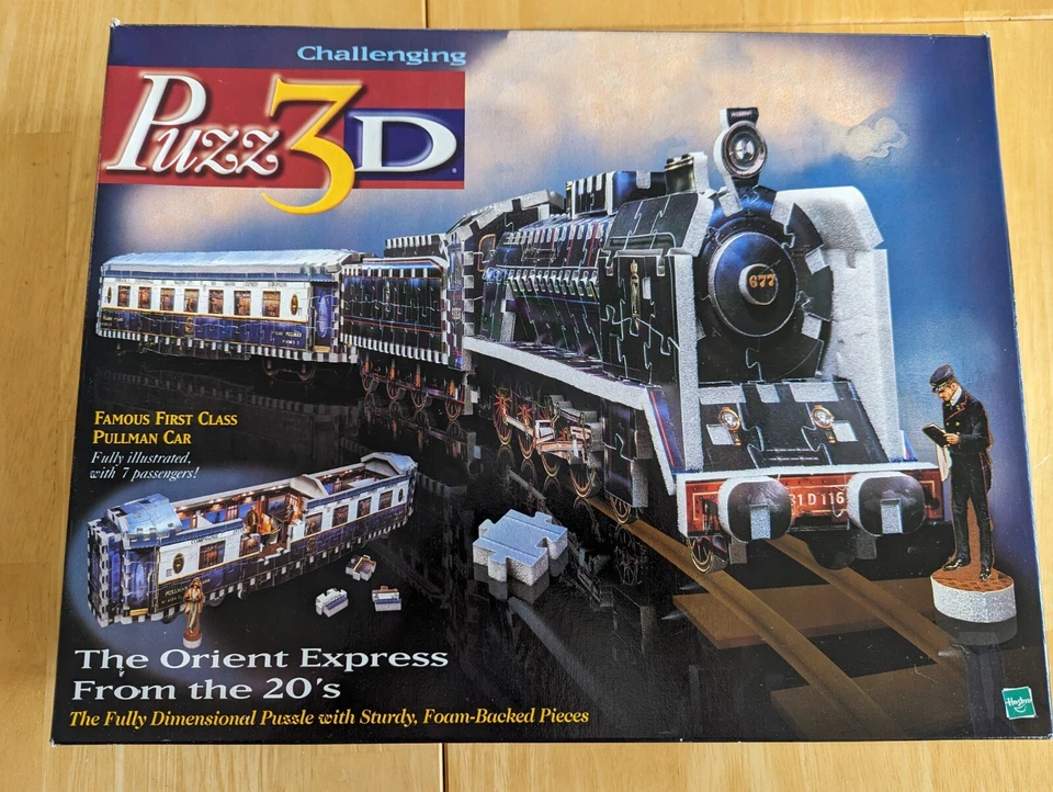 Puzz 3D The Orient Express Train - 769 Piece Puzzle - Puzz3D - Complete - Image 1 of 4