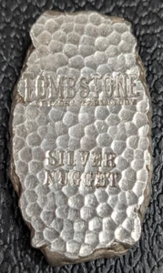 Scottsdale Mint Tombstone 5oz Silver Nugget Bar .999 Fine Silver (EM157) - Picture 1 of 3