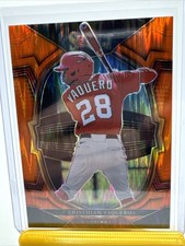 2023 Panini Select Cristhian Vaquero Orange Prizm #55 - Washington