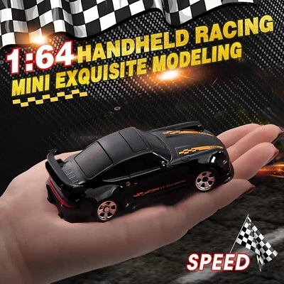 KF20 1/64 RC Car 2.4G Remote Control Drift Car 4WD Racing Model Vehicle Toys - Image 1 of 4