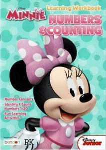 Minnie Mouse Arbeitshefte, Zahlen & Zählen / Alphabet 2er Set - Bild 1 von 2