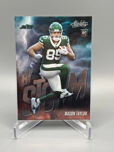 2025 Panini Absolute By Storm Mason Taylor #10 RC New York Jets - Picture 1 of 2