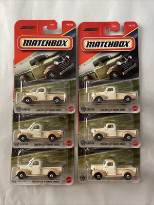 Camión Dodge Serie V 1925 Matchbox 1940 119/125 (lote de 6) Foto 1 de 3