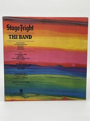 THE BAND STAGE FRIGHT 12" LP VG+ VINYL RECORD CAPITOL 1970 - Image 1 of 4