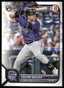 Bowman #23 Colton Welker 2022 - Foto 1 di 2