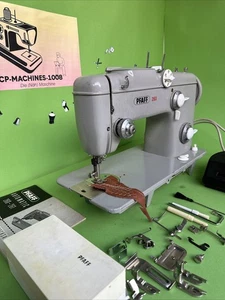 Nähmaschine Pfaff 260 Automatic Näht dickes Leder Jeans Top ✅ - Bild 1 von 11