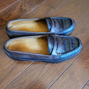 Cole Haan Penny Halbschuhe 8 1/2 M braun Leder  - Bild 1 von 19