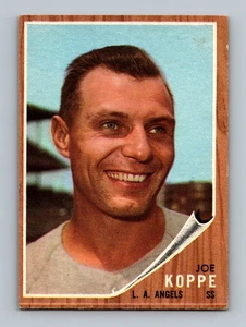 1962 Topps #39 Joe Koppe VG-VGEX Vintage Baseball Card - Picture 1 of 2