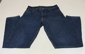 Levis 550 '92 Jeans Herren Etikett 32x34 (32x32) Blau Relaxed Tapered Dark Wash Denim - Bild 1 von 11