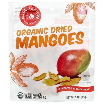 Mangos secos orgánicos, 3 oz (85 g) Foto 1 de 2