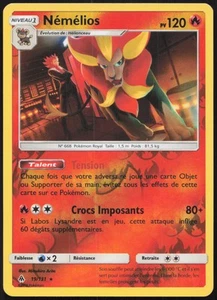 Pokemon Karte Nemelios 19/131 Reverse Verbotenes Licht Französisch - Bild 1 von 2