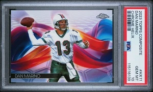 2023 TOPPS COMPOSITE DAN MARINO CHROME HELIX #HX11 SSP PSA 10 GEM MINT - Picture 1 of 2