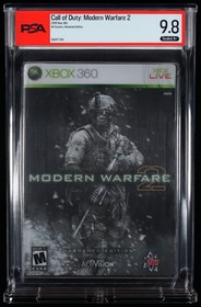 Modern Warfare 2 Xbox 360 Hardened Edition Sealed New PSA 9.8 A+ Graded VGA WATA