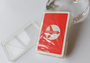 SWISSAIR VINTAGE SOUVENIR SPIELKARTEN. FABRIKVERSIEGELT - Bild 1 von 6