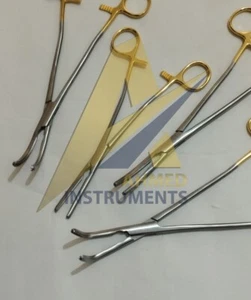 Juego de 4 piezas de abrazaderas de zepelín histerectomía ginecología quirúrgica obstetra/ginecólogo - Imagen 1 de 9