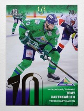 2018-19 Sereal Premium KHL 2017-18 GOLD Foil #SAL-018 Teemu Hartikainen 1/5