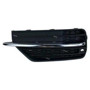 Front Left Side Bumper Foglight Grille Chrome #31383044 for Volvo XC90 2016-2019 - Picture 1 of 9
