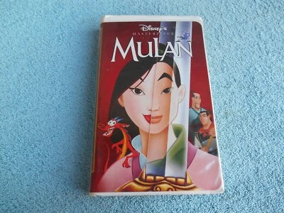 DISNEY'S MASTERPIECE MULAN (VHS, 1999) WITH CLAMSHELL CASE - Image 1 of 4