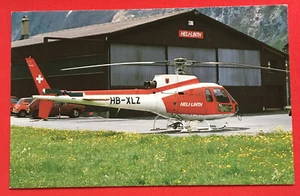 Aerospatiale AS350B Ecureuil HB-XLZ of Heli-Linth  Helicopter Postcard - Bild 1 von 1