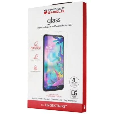 ZAGG Invisible Shield Tempered Glass for LG G8X ThinQ - Clear - Image 1 of 3