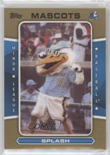 2013 Topps Pro Debut Mascot Patch Gold /50 Splash #MAS-SP Patch