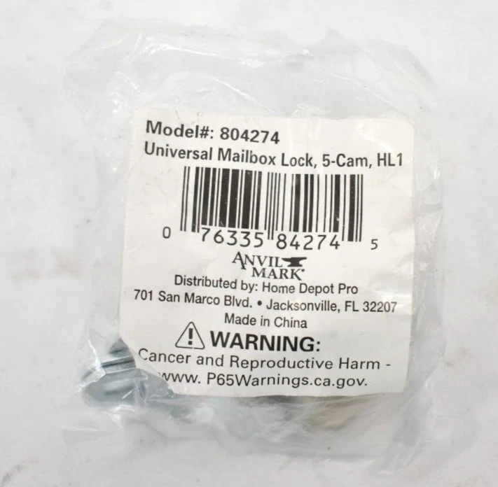 Anvil Mark 804274 Universal Multi-cam Lock 5 Cm