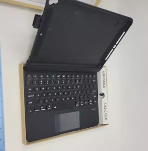 Omnitype S1 iPad Keyboard Case for 2018 (6th Gen) - 2017 (5th 9.7", Black - Picture 1 of 6