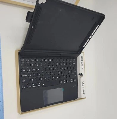 Omnitype S1 iPad Keyboard Case for 2018 (6th Gen) - 2017 (5th 9.7", Black - Image 1 of 4