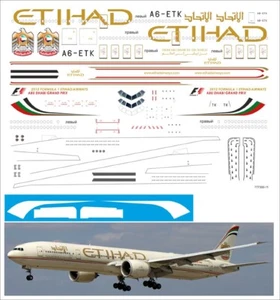 Boeing 777-300 Etihad 1/144 PAS-DECALS	777300-11  New! - Bild 1 von 1