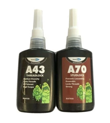 BOND IT THREADLOCK & STUDLOCK SERRATURE ADESIVE AD ALTA RESISTENZA I FILI IMPEDISCONO L'ALLENTAMENTO