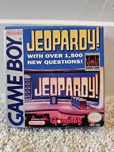 Nintendo Game Boy Jeopardy Game Manual Included GREAT Condition TESTED - Picture 1 of 8