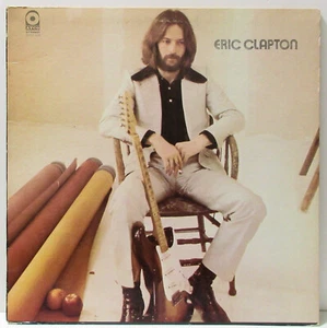 Eric Clapton 1970 Solo Vinyl Record Album Blue Rock Guitar - Picture 1 of 2
