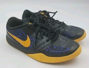 Nike KB Kobe Mentality Black/Purple/Gold Shoe - Size 5.5y - Picture 1 of 7