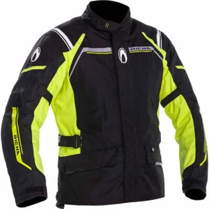 CHAQUETA MOTO RICHA STORM 2 NEGRA/AMARILLA FLU - Imagen 1 de 3